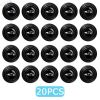 20pcs Anti-collision Silicone Pad Car Door Closing Anti-shock Protection Silent Buffer Stickers Gasket Auto Accessories
