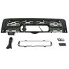 Front Grill Bumper Grilles Fit For TOYOTA SEQUOIA 2005-2007 Black Grill with Lights
