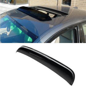 38" Reinforced Acrylic Sun Rain Snow Guard Wind Deflector Sunroof Top Visor