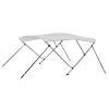 3 Bow Bimini Top White 72"x77.2"x53.9"