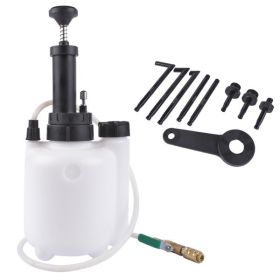 3L Transmission Oil Filling Tool System Fluid Pump Manual with ATF Adaptors Kit