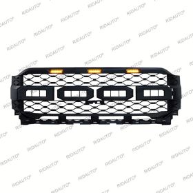Front Grille Bumper Grille Fit For Ford F150 2021-2023 With LED Light