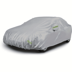 Universal car cover, sunscreen and dustproof universal car cover, suitable for large cars measuring 450 * 140 * 130cm