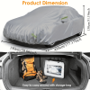 Universal car cover, sunscreen and dustproof universal car cover, suitable for large cars measuring 450 * 140 * 130cm
