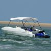 3 Bow Bimini Top White 72"x77.2"x53.9"