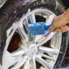 1PC Portable Car Wash Brush Plastic Handle Wheel Cleaning Tool
