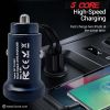5 Core USB Car Charger Cigarette Lighter Dual USB Port Adapter 12/24 V Fast Charging - CDKC13 1Pc