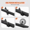 VEVOR Spare Tire Carrier, Trailer Spare Tire Mount, 160 lbs Capacity, Utility Trailer Accessories Fits Most 4 & 5 & 6 & 8 Lugs Wheels on 4", 4.25"
