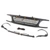 Black Front Grille Bumper Grill Fit For FORD EXPLORER 1995-2001 With LED Lights