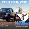 VEVOR Adjustable Trailer Hitch, 6" Rise & Drop Hitch Ball Mount 2" Receiver 22,000 LBS Rating, 2 and 2-5/16 Inch Stainless Steel Balls w/ Key Lock