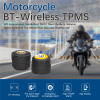 Bluetooth tire pressure monitor;  motorcycle tire pressure sensor;  smartphone universal abnormal alarm tpms  2pcs
