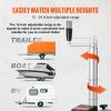 VEVOR Electric Trailer Dolly, 5000lbs Towing Capacity, 350W 12V Trailer Jockey Wheel with 22 ft/min Moving Speed