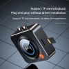NFC Wireless 5.1 Audio Receiver; TF Card Playback RCA 3.5mm AUX Stereo Music Wireless Audio Adapter For Car Kit With 32G C10 High-speed TF Card
