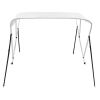 3 Bow Bimini Top White 72"x77.2"x53.9"