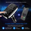 Car Wireless FM Transmitter Dual USB Charger Hand-Free Call MP3 Player Kit AUX Input