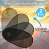 Car Window Shades, Breathable Car Window Shade For Baby For Side