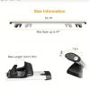 Universal roof rack crossbeam, adjustable aluminum roof rail, with a load capacity of 330lbs